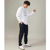 【大人のロゴT】ビッグロゴワイドシルエットロングTシャツ | a.v.v【MEN】 | 詳細画像7 