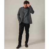【万能インナー】細ボーダーセミワイドシルエットロングTシャツ | a.v.v【MEN】 | 詳細画像16