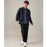【万能インナー】細ボーダーセミワイドシルエットロングTシャツ | a.v.v【MEN】 | 詳細画像18
