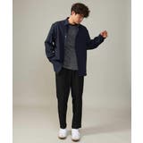 【万能インナー】細ボーダーセミワイドシルエットロングTシャツ | a.v.v【MEN】 | 詳細画像19