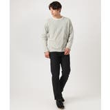 【万能インナー】細ボーダーセミワイドシルエットロングTシャツ | a.v.v【MEN】 | 詳細画像2