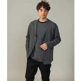 【万能インナー】細ボーダーセミワイドシルエットロングTシャツ | a.v.v【MEN】 | 詳細画像27