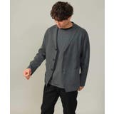 【万能インナー】細ボーダーセミワイドシルエットロングTシャツ | a.v.v【MEN】 | 詳細画像28