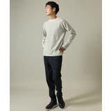 【万能インナー】細ボーダーセミワイドシルエットロングTシャツ | a.v.v【MEN】 | 詳細画像6
