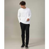 【ジャケイン可】ピンタックセミワイドシルエット クルーネックTシャツ | a.v.v【MEN】 | 詳細画像10 