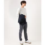 【ジャケイン可】ピンタックセミワイドシルエット クルーネックTシャツ | a.v.v【MEN】 | 詳細画像5 