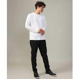 【ジャケイン可】ピンタックセミワイドシルエット クルーネックTシャツ | a.v.v【MEN】 | 詳細画像9 