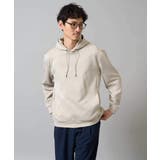 グレージュ | 幾何ジャカードプルオーバーパーカー | a.v.v【MEN】