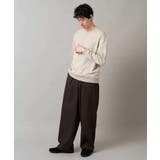 幾何ジャカードセミワイドシルエットプルオーバー | a.v.v【MEN】 | 詳細画像10