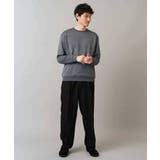 幾何ジャカードセミワイドシルエットプルオーバー | a.v.v【MEN】 | 詳細画像12