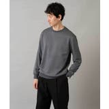 幾何ジャカードセミワイドシルエットプルオーバー | a.v.v【MEN】 | 詳細画像20