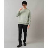 幾何ジャカードセミワイドシルエットプルオーバー | a.v.v【MEN】 | 詳細画像4