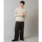 幾何ジャカードセミワイドシルエットプルオーバー | a.v.v【MEN】 | 詳細画像8