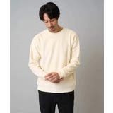 【洗濯機で洗える】カットコーデュロイプルオーバー | a.v.v【MEN】 | 詳細画像1