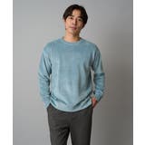 グリーン | 【洗濯機で洗える】カットコーデュロイプルオーバー | a.v.v【MEN】