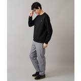 アゼダブルフェイスワンポイント刺繍プルオーバー | a.v.v【MEN】 | 詳細画像28