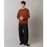 アゼダブルフェイスワンポイント刺繍プルオーバー | a.v.v【MEN】 | 詳細画像3