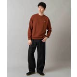 アゼダブルフェイスワンポイント刺繍プルオーバー | a.v.v【MEN】 | 詳細画像4