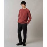 ヘリンボーン起毛セミワイドシルエットプルオーバー | a.v.v【MEN】 | 詳細画像10