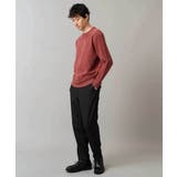 ヘリンボーン起毛セミワイドシルエットプルオーバー | a.v.v【MEN】 | 詳細画像11