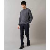 ヘリンボーン起毛セミワイドシルエットプルオーバー | a.v.v【MEN】 | 詳細画像20