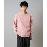 ヘリンボーン起毛セミワイドシルエットプルオーバー | a.v.v【MEN】 | 詳細画像23