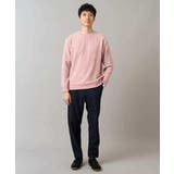 ヘリンボーン起毛セミワイドシルエットプルオーバー | a.v.v【MEN】 | 詳細画像3