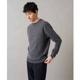 ヘリンボーン起毛セミワイドシルエットプルオーバー | a.v.v【MEN】 | 詳細画像32