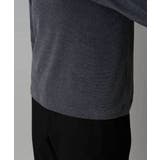 カチオンストレッチモックネックスＴシャツ〈ON/OFF SERIES〉 | a.v.v【MEN】 | 詳細画像13 