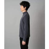 カチオンストレッチモックネックスＴシャツ〈ON/OFF SERIES〉 | a.v.v【MEN】 | 詳細画像9 