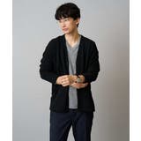 グレンチェックジャカードVネックTシャツ 通勤 ビジネス | a.v.v【MEN】 | 詳細画像17