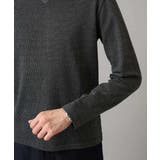 グレンチェックジャカードVネックTシャツ 通勤 ビジネス | a.v.v【MEN】 | 詳細画像25