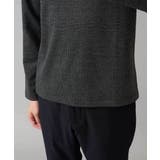 グレンチェックジャカードVネックTシャツ 通勤 ビジネス | a.v.v【MEN】 | 詳細画像26
