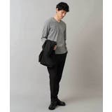 グレンチェックジャカードVネックTシャツ 通勤 ビジネス | a.v.v【MEN】 | 詳細画像5