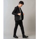 グレンチェックジャカードVネックTシャツ 通勤 ビジネス | a.v.v【MEN】 | 詳細画像7