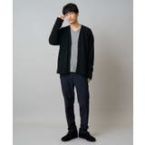 グレンチェックジャカードVネックTシャツ 通勤 ビジネス | a.v.v【MEN】 | 詳細画像9