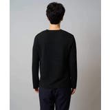 千鳥ジャカードVネックTシャツ 通勤 ビジネス | a.v.v【MEN】 | 詳細画像17