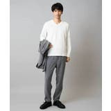 千鳥ジャカードVネックTシャツ 通勤 ビジネス | a.v.v【MEN】 | 詳細画像31