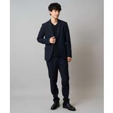 千鳥ジャカードVネックTシャツ 通勤 ビジネス | a.v.v【MEN】 | 詳細画像4