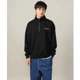 【ユニセックス】ハーフジップワイドシルエットプルオーバー | a.v.v【MEN】 | 詳細画像11