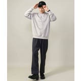 【春まで使える】フェイクスエードセミワイドシルエットプルオーバー(無地) | a.v.v【MEN】 | 詳細画像10