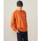 【春まで使える】フェイクスエードセミワイドシルエットプルオーバー(無地) | a.v.v【MEN】 | 詳細画像26