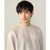 【春まで使える】フェイクスエードセミワイドシルエットプルオーバー(無地) | a.v.v【MEN】 | 詳細画像41