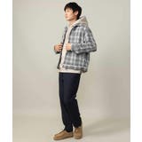 【春まで使える】フェイクスエードパーカー(無地） | a.v.v【MEN】 | 詳細画像20 