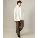 【春まで使える】フェイクスエードエンボスロゴパーカー | a.v.v【MEN】 | 詳細画像11