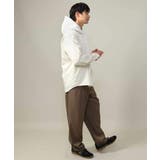 【春まで使える】フェイクスエードエンボスロゴパーカー | a.v.v【MEN】 | 詳細画像9