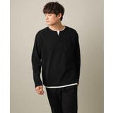 【楽してサマ見え】ケーブル柄フェイクレイヤードカットソー | a.v.v【MEN】 | 詳細画像21 