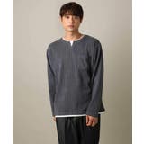 【楽してサマ見え】ケーブル柄フェイクレイヤードカットソー | a.v.v【MEN】 | 詳細画像26 