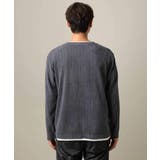 【楽してサマ見え】ケーブル柄フェイクレイヤードカットソー | a.v.v【MEN】 | 詳細画像29 