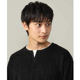 【楽してサマ見え】ケーブル柄フェイクレイヤードカットソー | a.v.v【MEN】 | 詳細画像38 